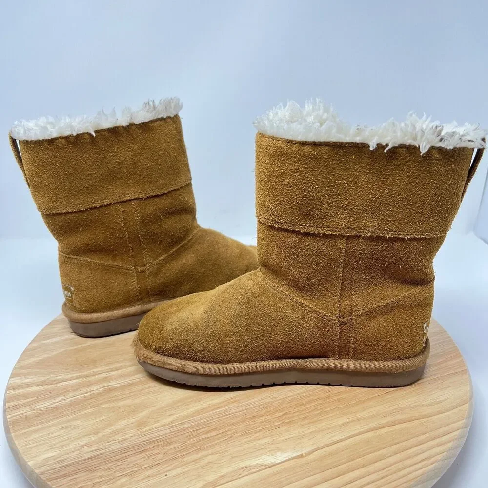 Koolaburra by UGG Aribel Short Girls' Fur Boot Sz. 2